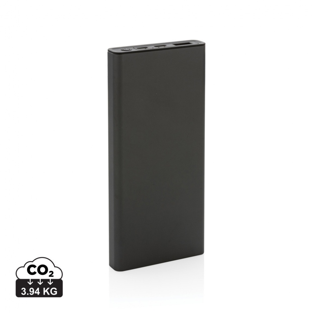 Logo trade ärikingituse pilt: Terra RCS taaskasutatud 18 W alumiiniumist akupank 10 000 mAh