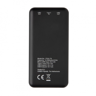 Logo trade reklaamtoote pilt: Suure tihedusega 10 000 mAh taskupank