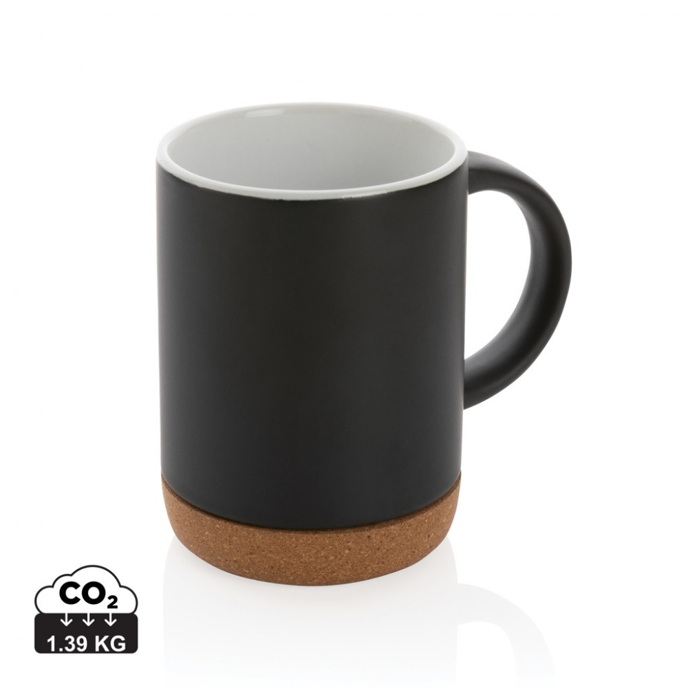 Logo trade ärikingitused foto: Korkpõhjaga keraamiline kruus 280ml