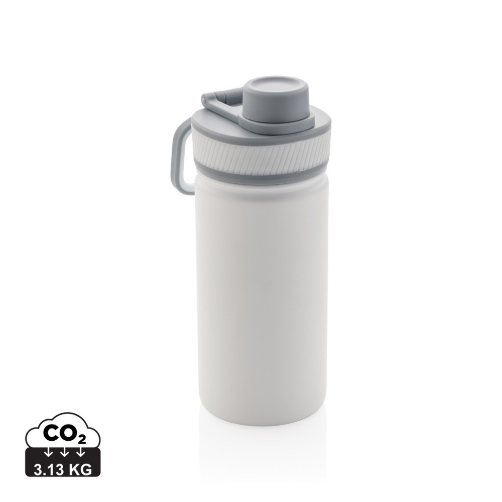 Logotrade reklaamtoote foto: Roostevabast terasest vaakumpudel spordikaanega 550ml