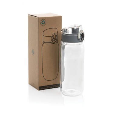 Logo trade firmakingi pilt: Yide RCS Recycled PET lekkekindel lukustatav veepudel 600ml