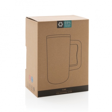 Logotrade ärikingitused pilt: Cube RCS sertifikaadiga taaskasutatud terasest kruus 800ml