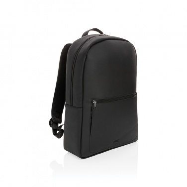 Logo trade ärikingituse pilt: Swiss Peak deluxe PU sülearvuti seljakott PVC-vaba