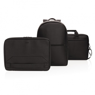 Logotrade meene foto: Swiss Peak deluxe PU sülearvuti seljakott PVC-vaba