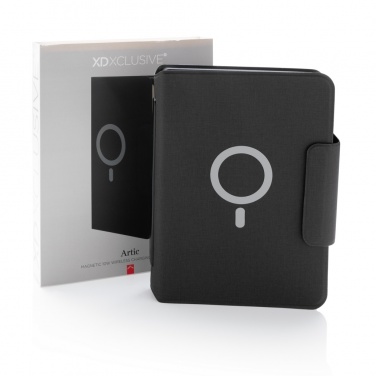 Logotrade reklaamtoote foto: Artic Magnetic 10W juhtmevaba laadimisega A5 sülearvuti