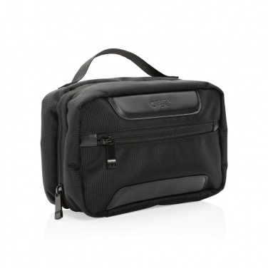 Logo trade reklaamtoote pilt: Swiss Peak AWARE™ RPET Voyager tualetitarvete kott