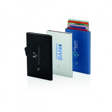 Logo trade reklaamkingid foto: C-Secure alumiiniumist RFID-kaardihoidja, kaarditasku