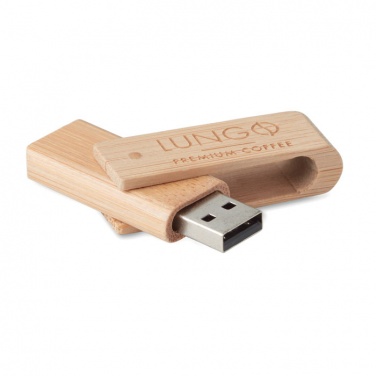 Logo trade meened foto: Bambusest USB 16GB