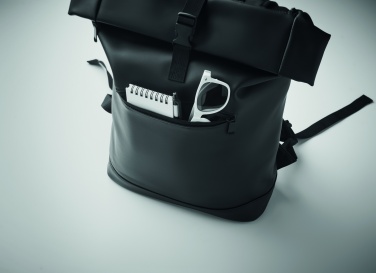Logo trade reklaamkingi pilt: Sülearvuti PU Rolltop seljakott