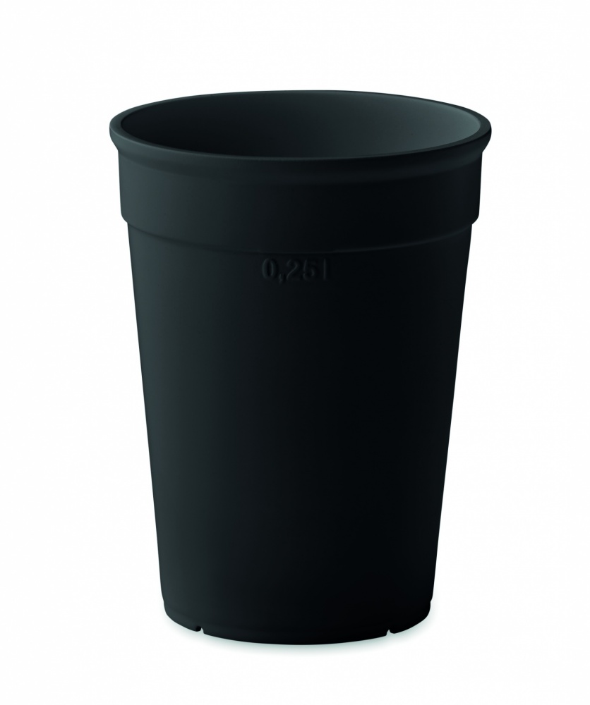 Logotrade ärikingitused pilt: Taaskasutatud plastikust tass, 250 ml