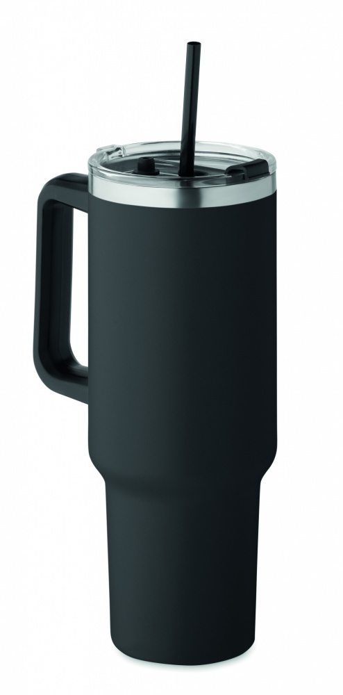 Logo trade reklaamtoote pilt: Suur roostevabast terasest termoskruus, 1200 ml