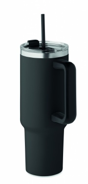 Logo trade reklaamkingi pilt: Suur roostevabast terasest termoskruus, 1200 ml