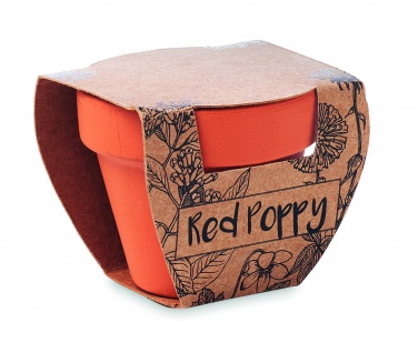 Logotrade meened pilt: Terrakota pott "moon"