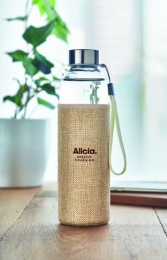 Logotrade ärikingitused pilt: Klaaspudel kotis 500ml
