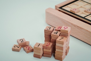 Logotrade reklaamkingid pilt: Puidust sudoku lauamäng