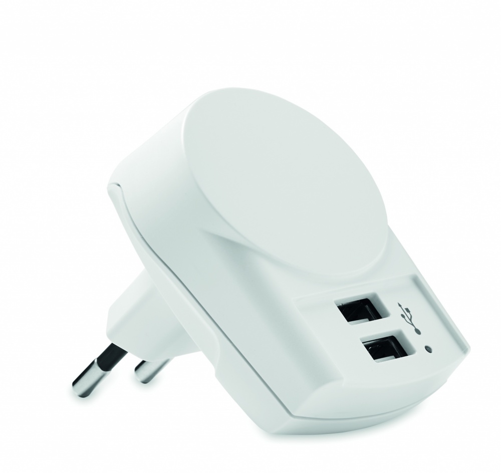 Logotrade reklaamkingitused pilt: Skross Euro USB laadija (2xA) 12W