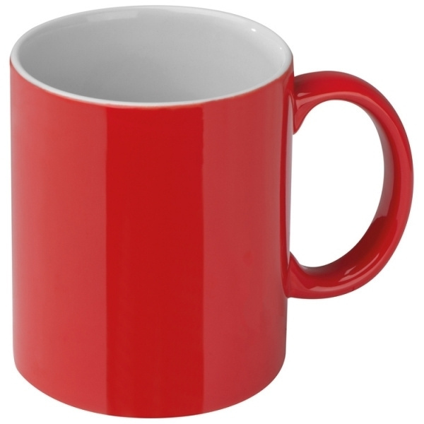 Logotrade ärikingid pilt: Keraamiline tass LISSABON 300 ml
