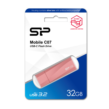 Logo trade reklaamkingituse pilt: Mälupulk SILICON POWER MOBILE - C07 3,2 32GB