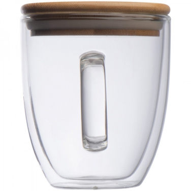 Logo trade meene pilt: Topeltseinaga klaasist tass GERTHE 350 ml