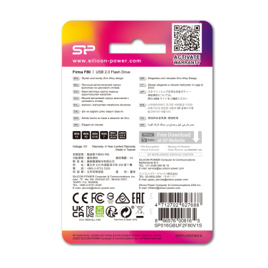 Logo trade meene pilt: Pendrive silicon power F80 2.0