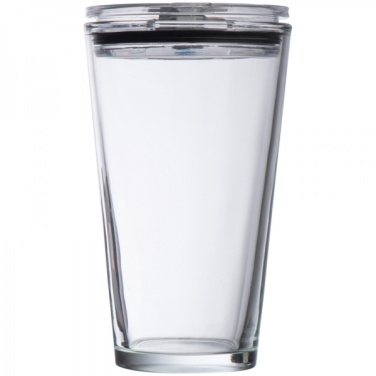 Logotrade firmakingi foto: Kaanega klaasist kruus WATTENSCHEID 400 ml