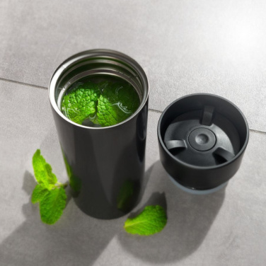 Logo trade reklaamtoote pilt: Termokruus ARANSOL 300 ml Schwarzwolf