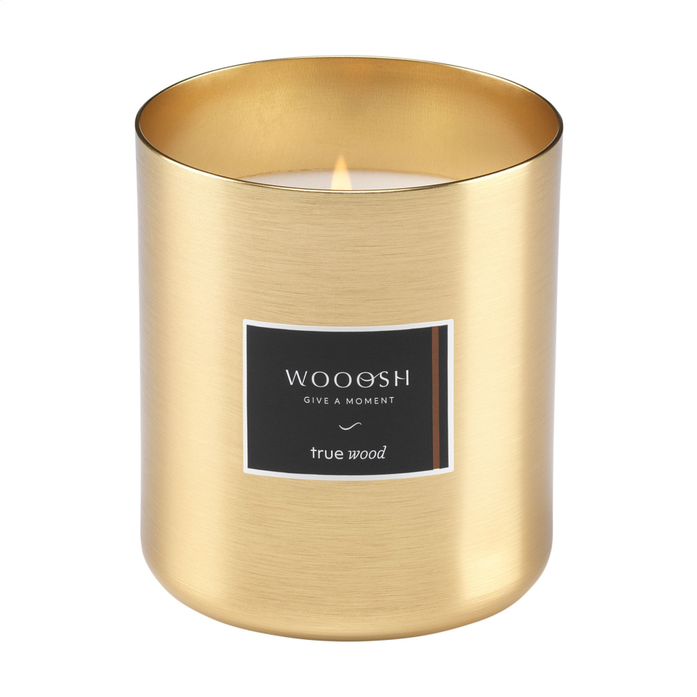 Logo trade reklaamtoote pilt: Woooshi lõhnaküünal True Wood