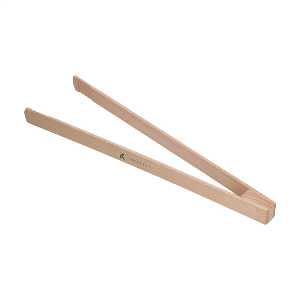Logotrade meened pilt: Pinza puidust BBQ tangid