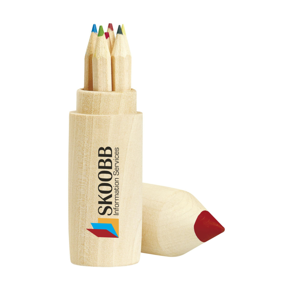 Logo trade reklaamtoote pilt: ColourWoody värvilised pliiatsid