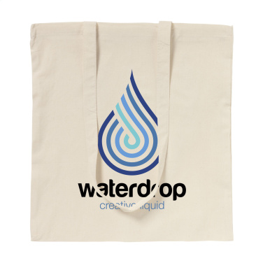 Logotrade firmakingi foto: ShoppyBag (135g/m²) pikkade sangadega puuvillane kott