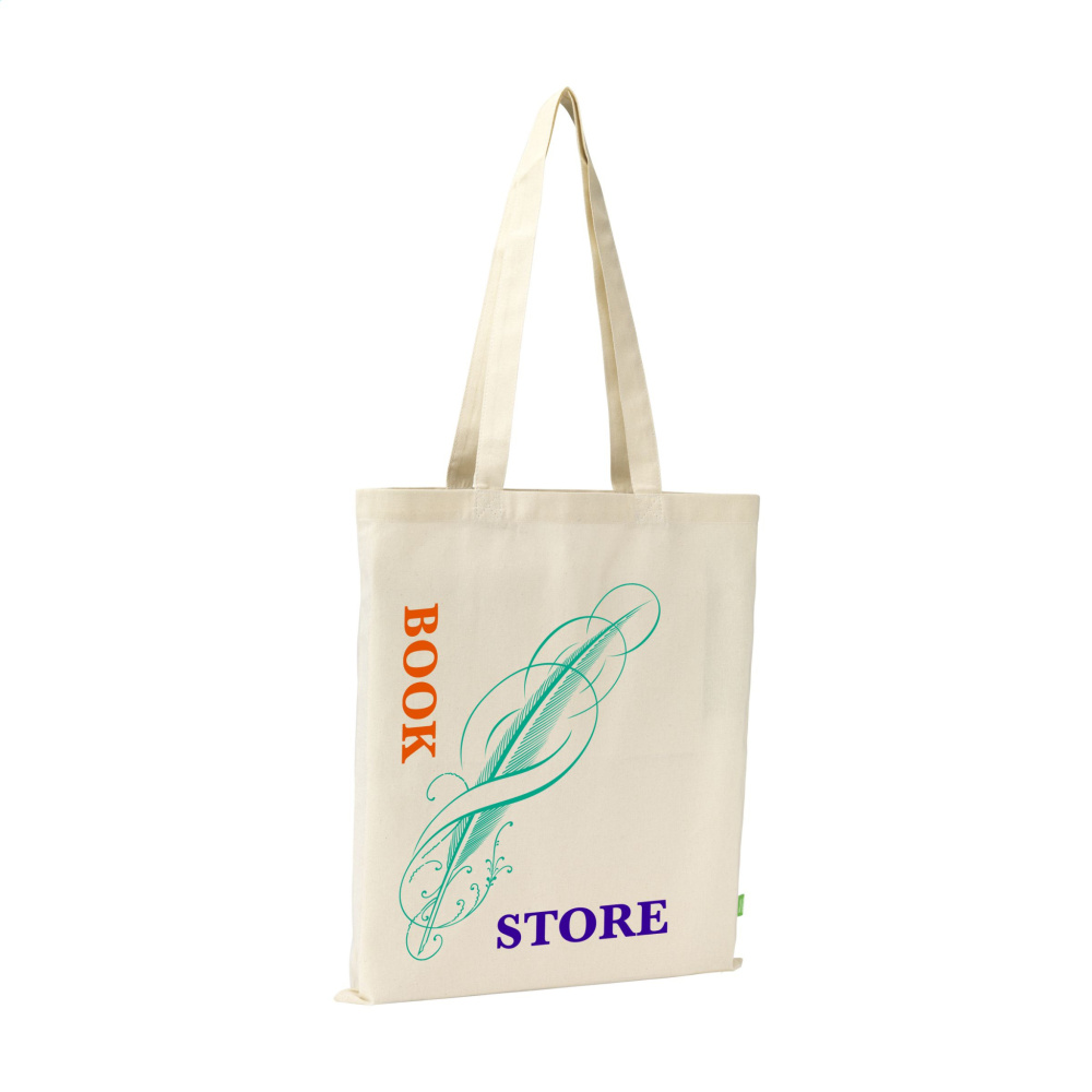 Logotrade ärikingitused pilt: Orgaanilisest puuvillast GOTS Shopper kott (140 g/m²).