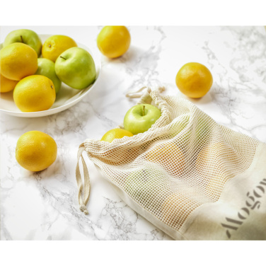 Logotrade reklaamkingitused pilt: Natura Organic GOTS võrgust puuviljakott (120 g/m²)