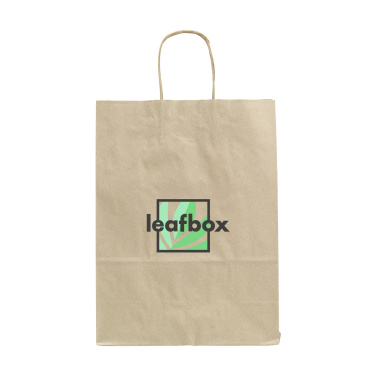 Logo trade reklaamtooted foto: Leaf It Bag Lai taaskasutatud rohupaber (90 g/m²) M