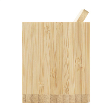 Logotrade ärikingituse foto: Bamboo Boss 15W laadija/pliiatsihoidja