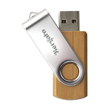 Logo trade ärikingid foto: USB Twist Bamboo 16 GB