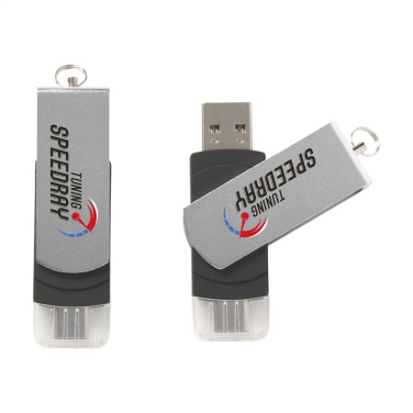Logo trade reklaamkingi pilt: USB Dual Connect 3.0 – C-tüüpi 32 GB