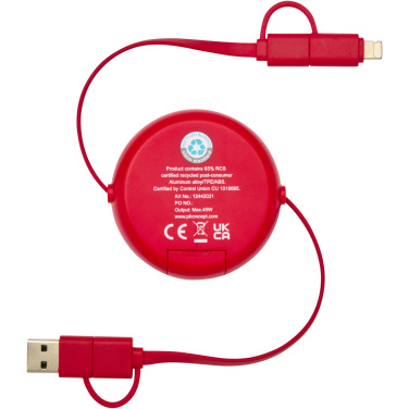 Logotrade reklaamtooted pilt: Punane Alasia 5-in-1 laadimisjuhe