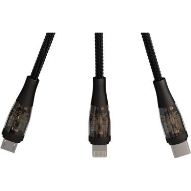 Logotrade reklaamtooted pilt: SCX.design C50 5-ühes kiirlaadimiskaabel 100W/5A