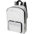 Kokkupandav EcoFold RPET seljakott 15L, Valge