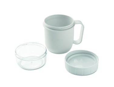 Logo trade ärikingituse pilt: Kaasavõetav tass PP-st 450 ml