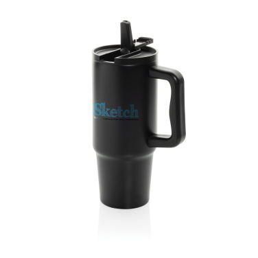 Logo trade ärikingituse pilt: Embrace lekkekindel roostevabast terasest kruus 900ml