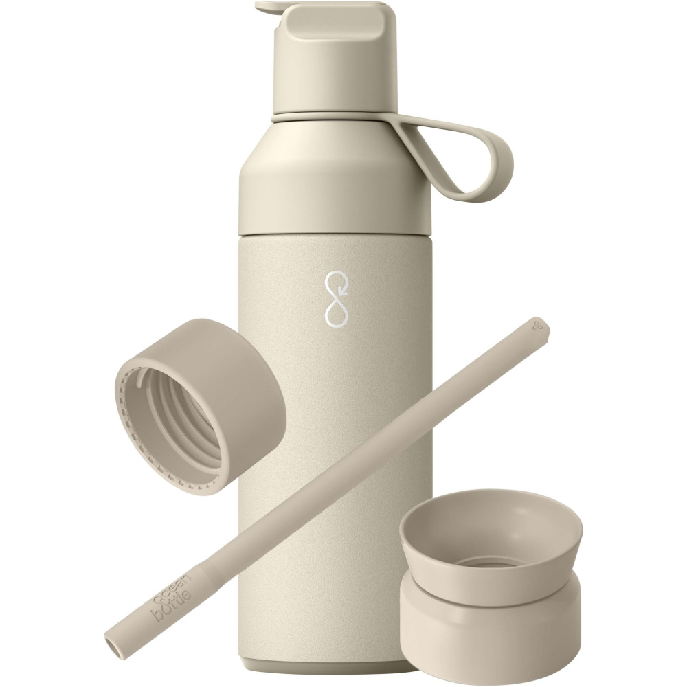 Logo trade reklaamtoote pilt: Ookeanipudel 500 ml 3-ühes kinkekomplekt