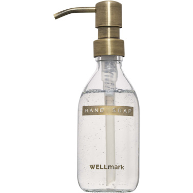 Logotrade meene foto: Wellmark 250 ml käteseebi dosaatori ja lõhnaküünla komplekt
