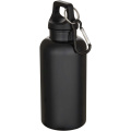 Oregoni 400 ml RCS taaskasutatud plastist veepudel karabiiniga, Must