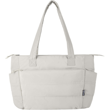 Logotrade reklaamtoote foto: Puffer 15,6-tolline GRS sülearvutikott 18L