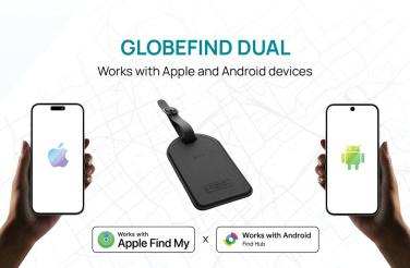 Logo trade ärikingid foto: Globefind Dual RCS pagasisilt ülemaailmse asukoha määramisega