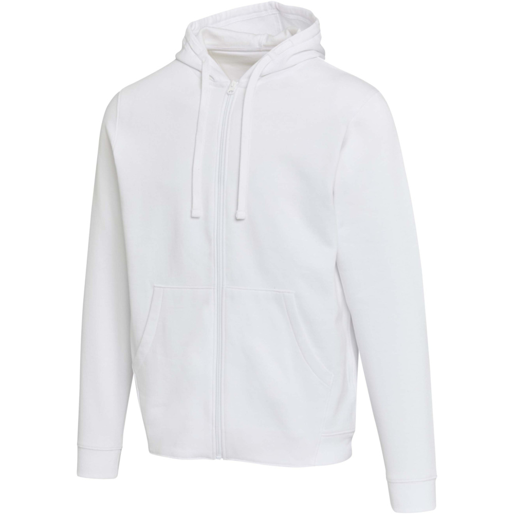 Logo trade ärikingi pilt: Jasper 280 g/m² unisex OCS orgaanilisest taaskasutatud materjalist kapuutsiga dressipluus