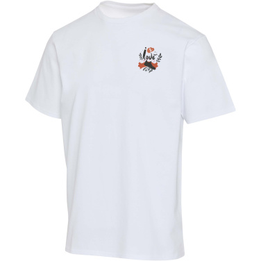 Logotrade ärikingituse foto: Lucas 280 g/m2 unisex OCS orgaaniline ülisuur T-särk