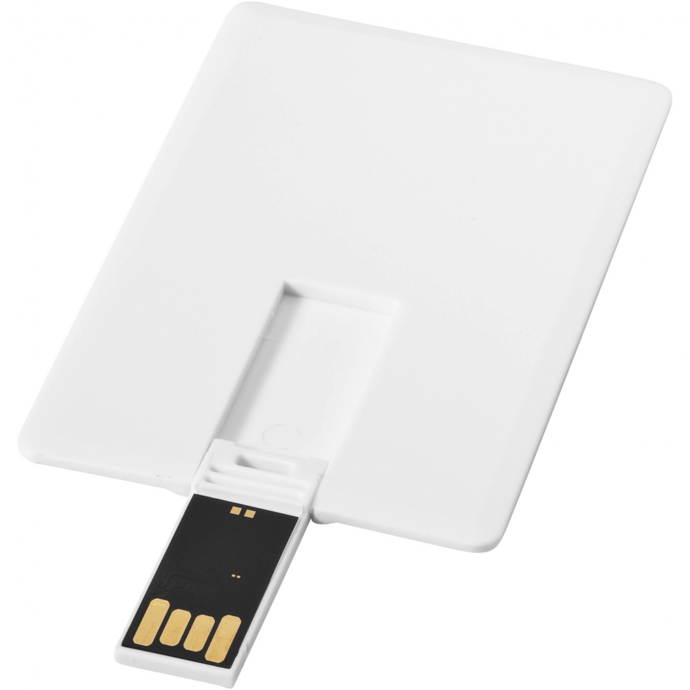 Logotrade mainoslahja ja liikelahja kuva: Slim-USB-muistitikku, 4 Gt, kortin muotoinen