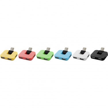 Logo trade liikelahjat mainoslahjat kuva: Gaia-USB-hubi, 4 porttia
